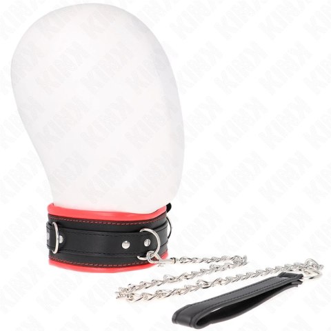 KINK Ciężki naszyjnik z paskiem 65 cm Model 3 regulowany 36,5-50 cm