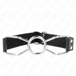 KINK Klejn Pajak S - anatomiczny gag silikonowy 3 cm, czarny