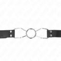 KINK Klejn Pajak S - anatomiczny gag silikonowy 3 cm, czarny