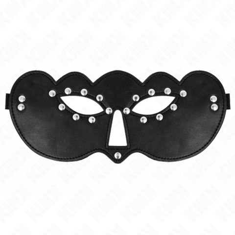 KINK Maska na Oczy Model 1 Czarna 27,5x12 cm Regulowana