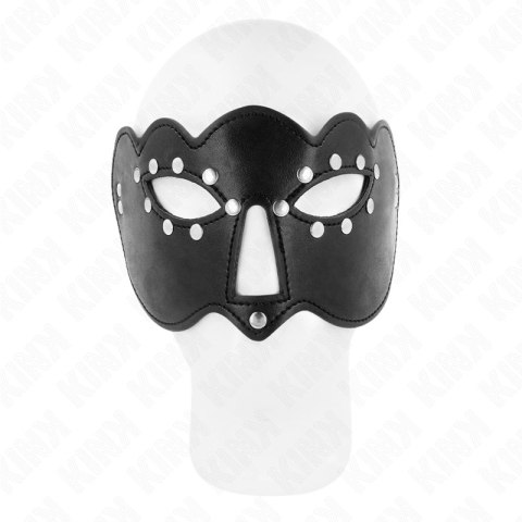 KINK Maska na Oczy Model 1 Czarna 27,5x12 cm Regulowana