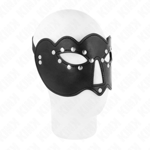 KINK Maska na Oczy Model 1 Czarna 27,5x12 cm Regulowana