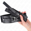 KINK Model 1 Naszyjnik z paskiem 116 cm, regulowany 36-43 cm, czarny