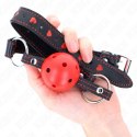 KINK Model 2 Hollow Klin twardy 65x2,5 cm czerwony - wytrzymały silikon