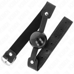 KINK Model 2 Miękka Kula TPE 4 cm - Regulowany Gag 65x2,5 cm