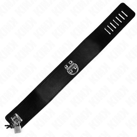 KINK Naszyjnik z paskiem 116 cm Model 2, regulowany czarny 36-43 cm