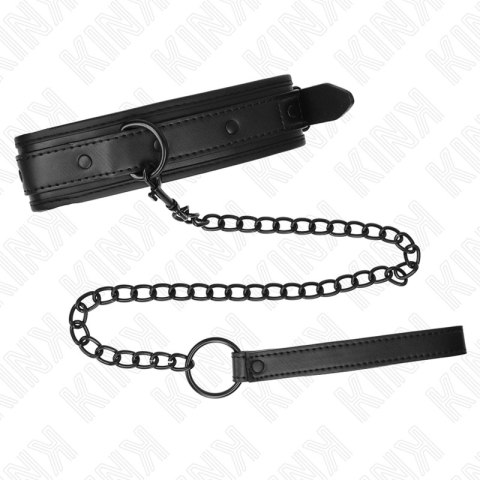 KINK Neoprenowy Kołnierz Bondage Model 2 z Paskiem regulowany 78 cm