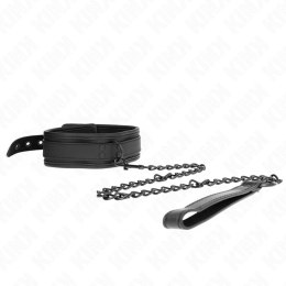 KINK Neoprenowy kołnierz model 1 z regulowanym paskiem 78 cm czarny