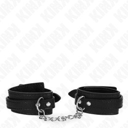 KINK Opaski na Nadgarstki Czarny Wzor Węża Regulowane 20-28cm