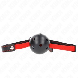 KINK Pasek z krotkim twardym elementem 4,5 cm - regulowany, czarny