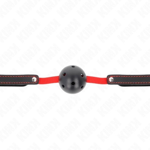 KINK Pasek z krotkim twardym elementem 4,5 cm - regulowany, czarny