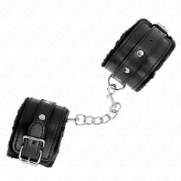 KINK Premium - Zabezpieczenie na nadgarstki, czarne, regulowane 17-29 cm