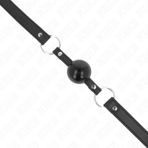 KINK kulka TPE 4 cm z blokadą czarną - komfortowy system kontroli 60x2 cm