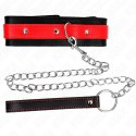 Kink Naszyjnik z Regulowanym Czerwonym Paskiem 36-43 cm 65 cm