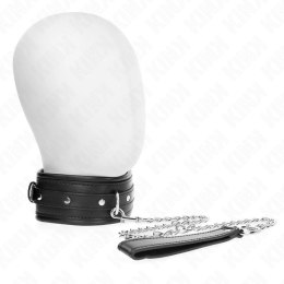 Kink Naszyjnik z paskiem błyszczącym, regulowany, 65 cm, czarny