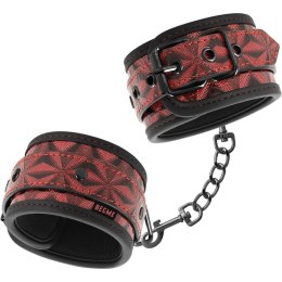 BEGME Kajdanki Premium Red Edition z neoprenową wyściołką, regulowane