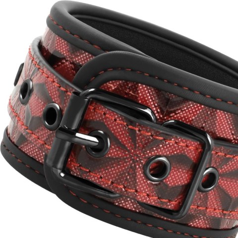 BEGME Kajdanki Premium Red Edition z neoprenową wyściołką, regulowane