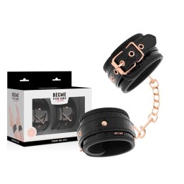 BEGME Premium Black Edition - Anatomiczne mankiety na kostki z neoprenem