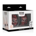 Begme Mankiety na Kostki Premium Red Edition z Wyściołką Neoprenową