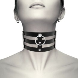 Coquette Chic Desire Choker czarny, regulowany, wegańska skora 38cm