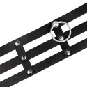 Coquette Chic Desire Choker czarny, regulowany, wegańska skora 38cm