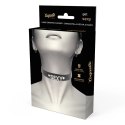 Coquette Chic Desire Choker z wegańskiej skory, czarny, uniwersalny rozmiar