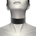 Coquette Chic Desire Choker z wegańskiej skory, regulowany, czarny
