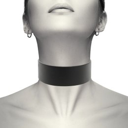 Coquette Chic Desire Choker z wegańskiej skory, regulowany, czarny