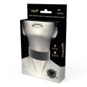 Coquette Chic Desire Choker z wegańskiej skory, regulowany, czarny