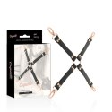 Coquette Chic Desire Fantasy krawat z wegańskiej skory, czarny