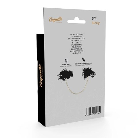 Coquette Chic Desire Kandjutty Deluxe - Metalowe Kajdanki Eleganckie