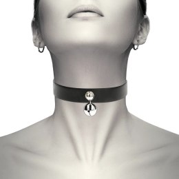 Coquette Chic Desire naszyjnik damski z wegańskiej skory, regulowany, czarny