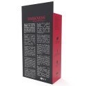 Darkness - Czarne kajdanki regulowane z podwojną taśmą wzmacniającą