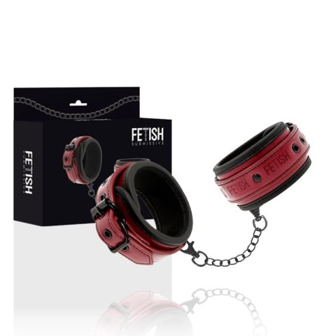 Fetish Submissive Dark Room - wegańskie kajdanki z neoprenową podszewką