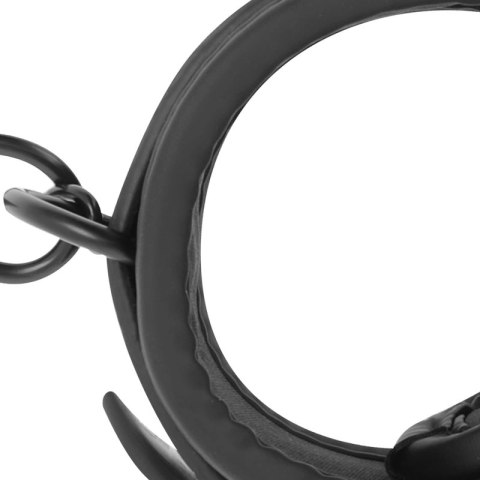 Fetish Submissive Wegańskie Kajdanki na Kostki z Neoprenową Wyściołką