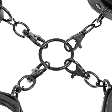 Fetish Submissive - Zestaw mankietow neoprenowych na ręce i kostki
