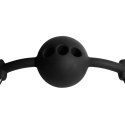 Fetish Submissive silikonowy knebel oddychający z regulacją 4,1 cm