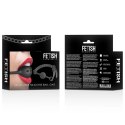 Fetish Submissive silikonowy knebel oddychający z regulacją 4,1 cm