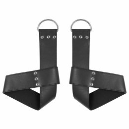OHMAMA Fetish - Regulowane mankiety z podwieszeniem z PVC uniwersalne