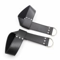 OHMAMA Fetish - Regulowane mankiety z podwieszeniem z PVC uniwersalne