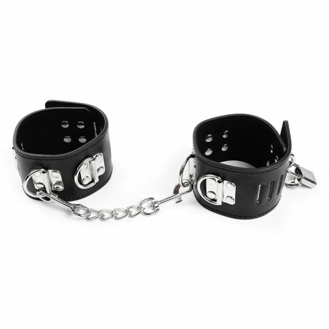 OHMAMA Fetish - Regulowane zabezpieczenia kostek PVC/metal 21-28 cm