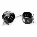 OHMAMA Fetish - Regulowane zabezpieczenia kostek PVC/metal 21-28 cm