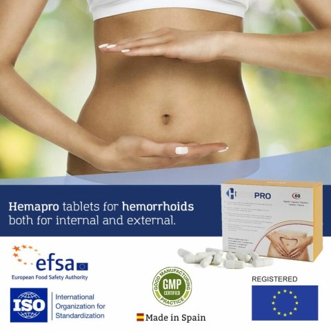 500 Cosmetics Hemapro 60 tabletek - wsparcie układu krążenia i jelit