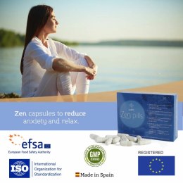 500 Cosmetics Zen Pills Naturalne Kapsułki na Stres i Lepszy Nastroj 30 szt.