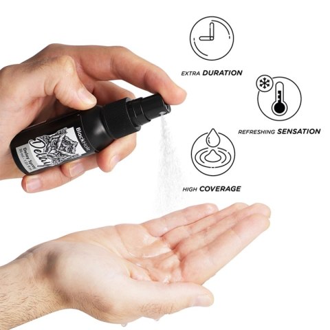 BLACK HOLE Study Forte Spray opoźniający 30ml, wodny, podrożny