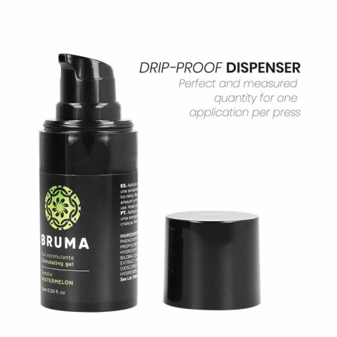 BRUMA Balsam wzmacniający o smaku arbuza 15 ml - Ultraślizgowa formuła