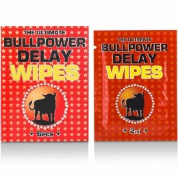Cobeco Bull Power Chusteczki Opoźniające Efekt Przedłużający 6 szt.
