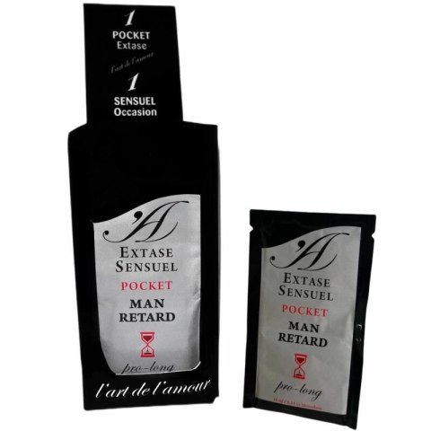 Extase Sensual Pocket Gel 10 ml - Żel opoźniający dla mężczyzn, saszetka