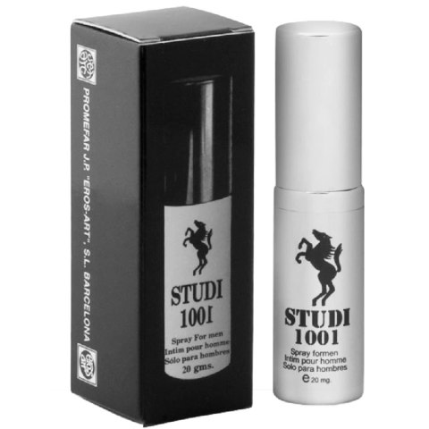EROS-ART STUDI 1001 Spray opoźniający, ekstrakty roślinne, 20 ml