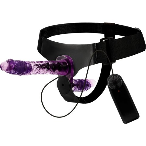 Harness Attraction Rodney - Podwojna uprząż z dwoma modułami wibracyjnymi 18 cm/3,5 cm